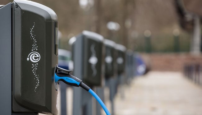 Smart Charging Network laadplein Efteling